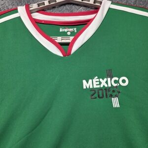 Mexico 2010 Soccer Jersey Men's‎ XL Green Impact